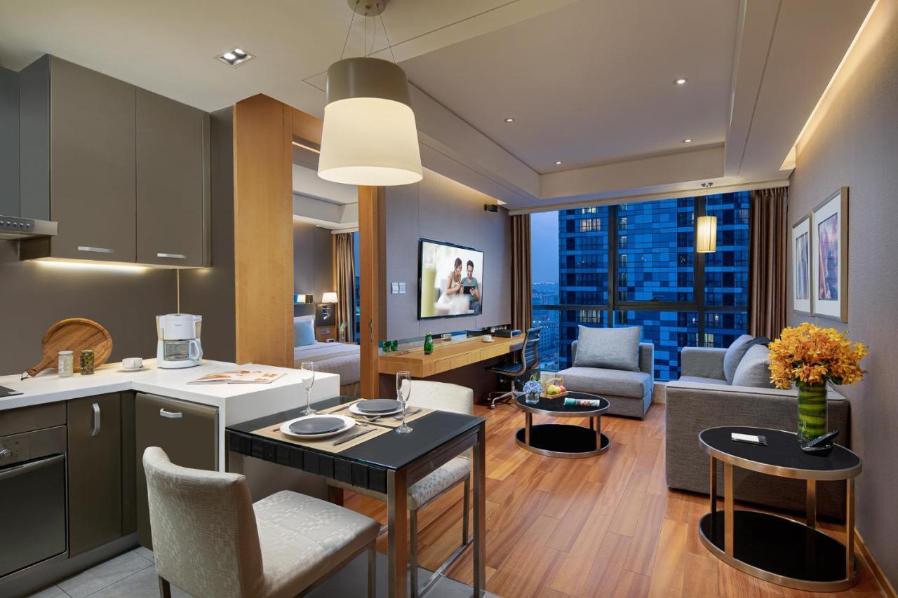 Ascott Raffles City Peking  Buitenkant foto