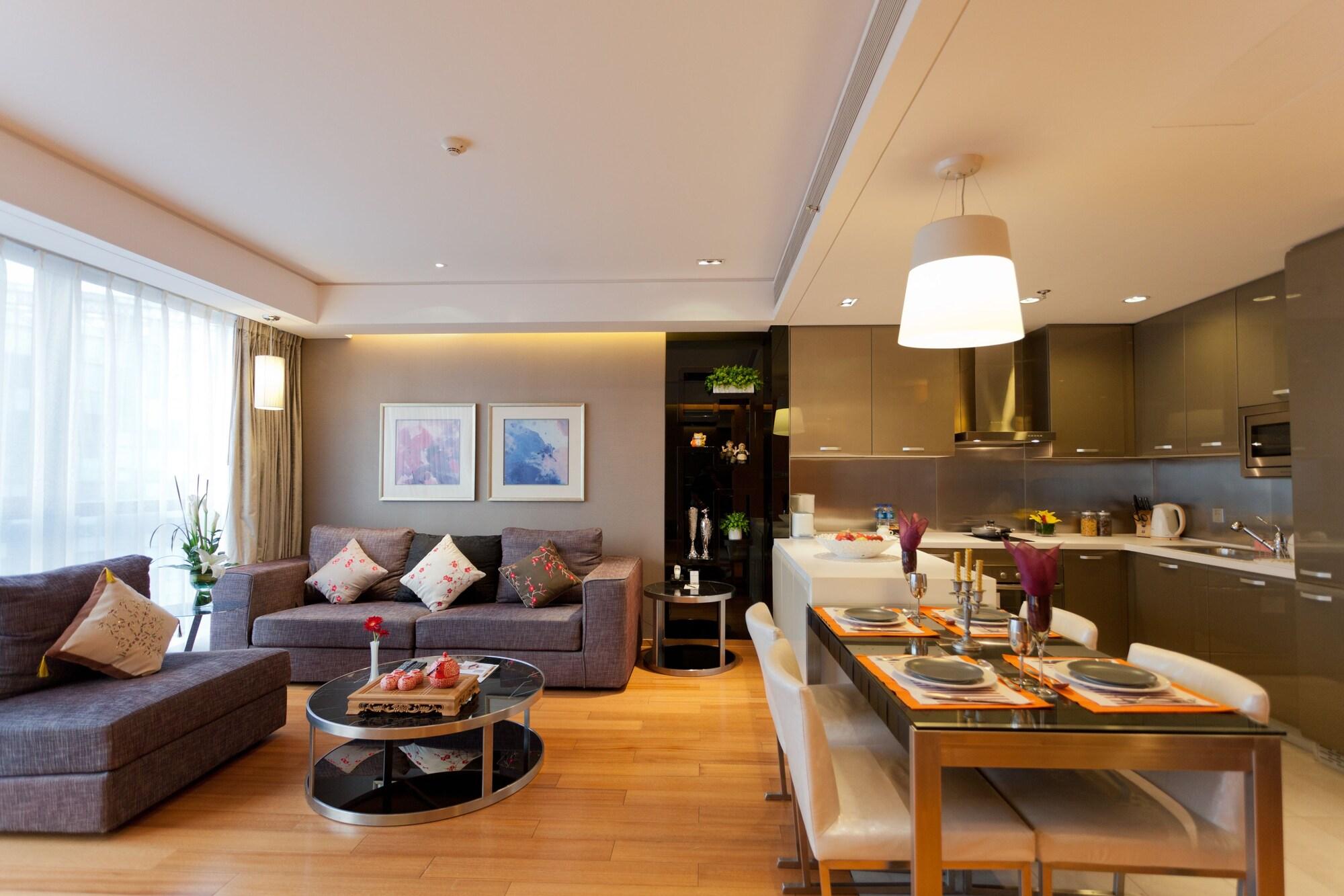 Ascott Raffles City Peking  Buitenkant foto