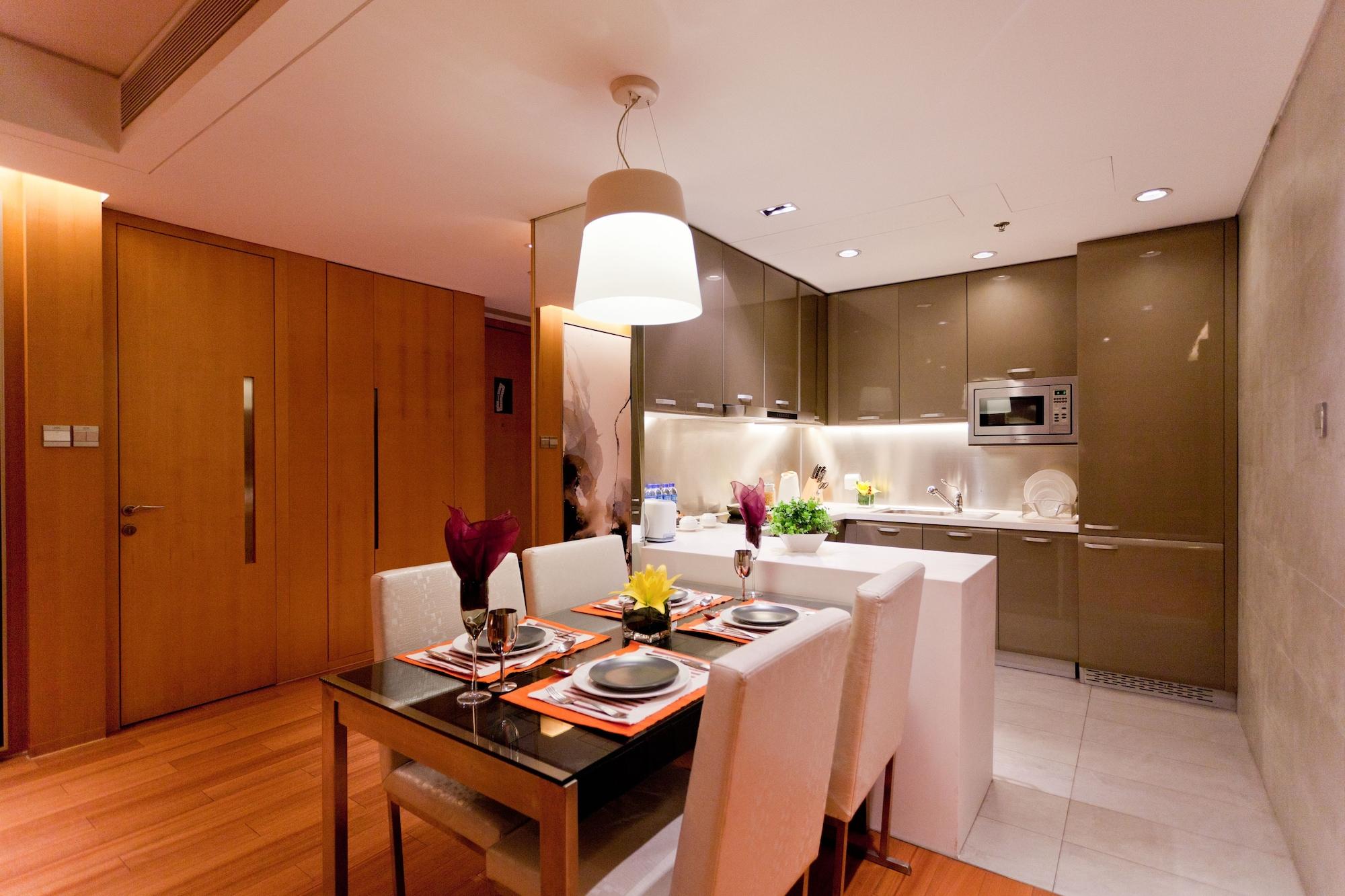 Ascott Raffles City Peking  Buitenkant foto