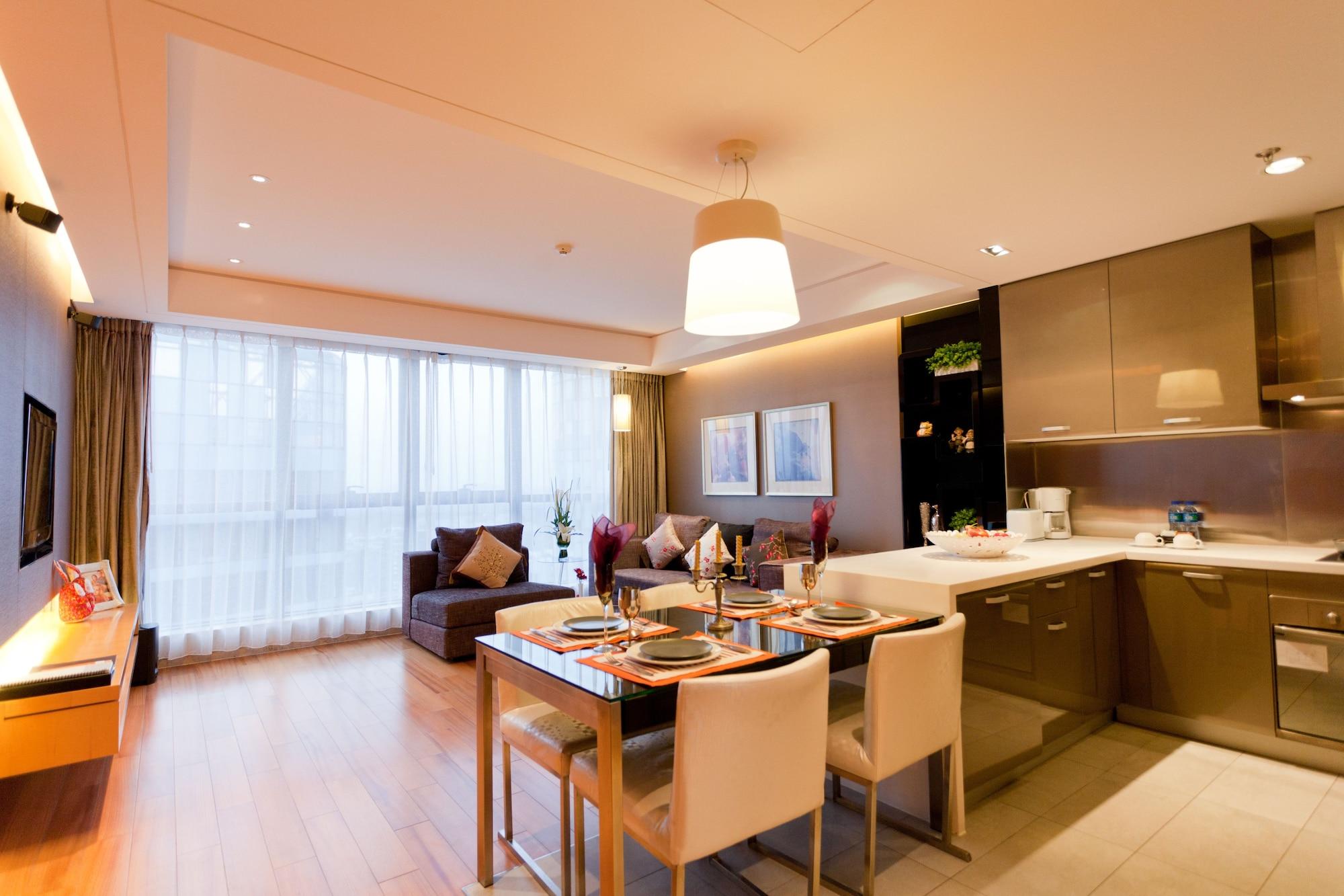 Ascott Raffles City Peking  Buitenkant foto