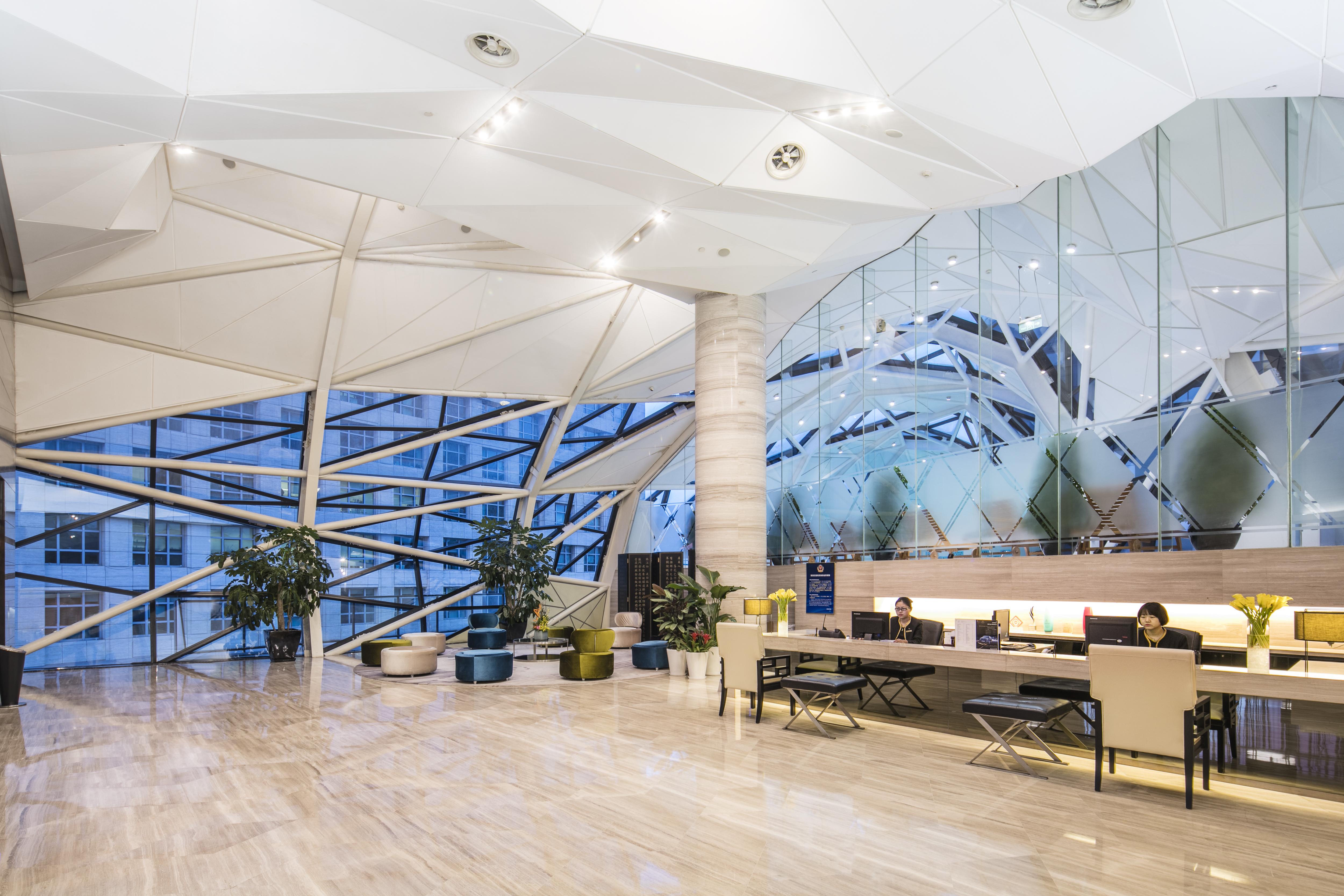 Ascott Raffles City Peking  Buitenkant foto