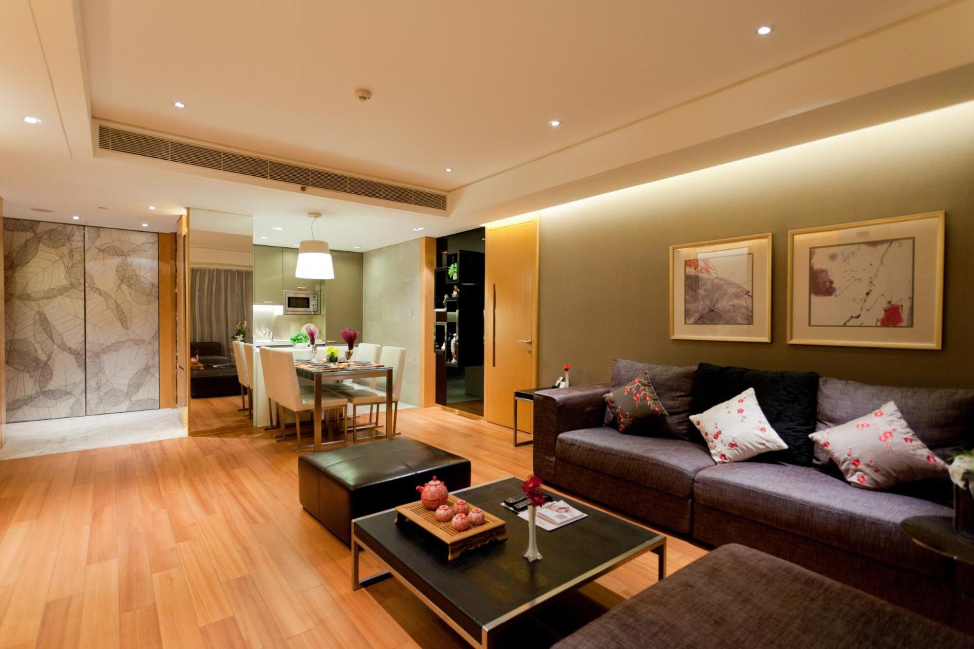 Ascott Raffles City Peking  Buitenkant foto
